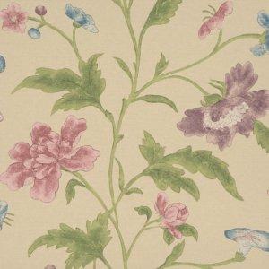 LITTLE GREENE ORIENTAL CHINA ROSE WALLPAPER